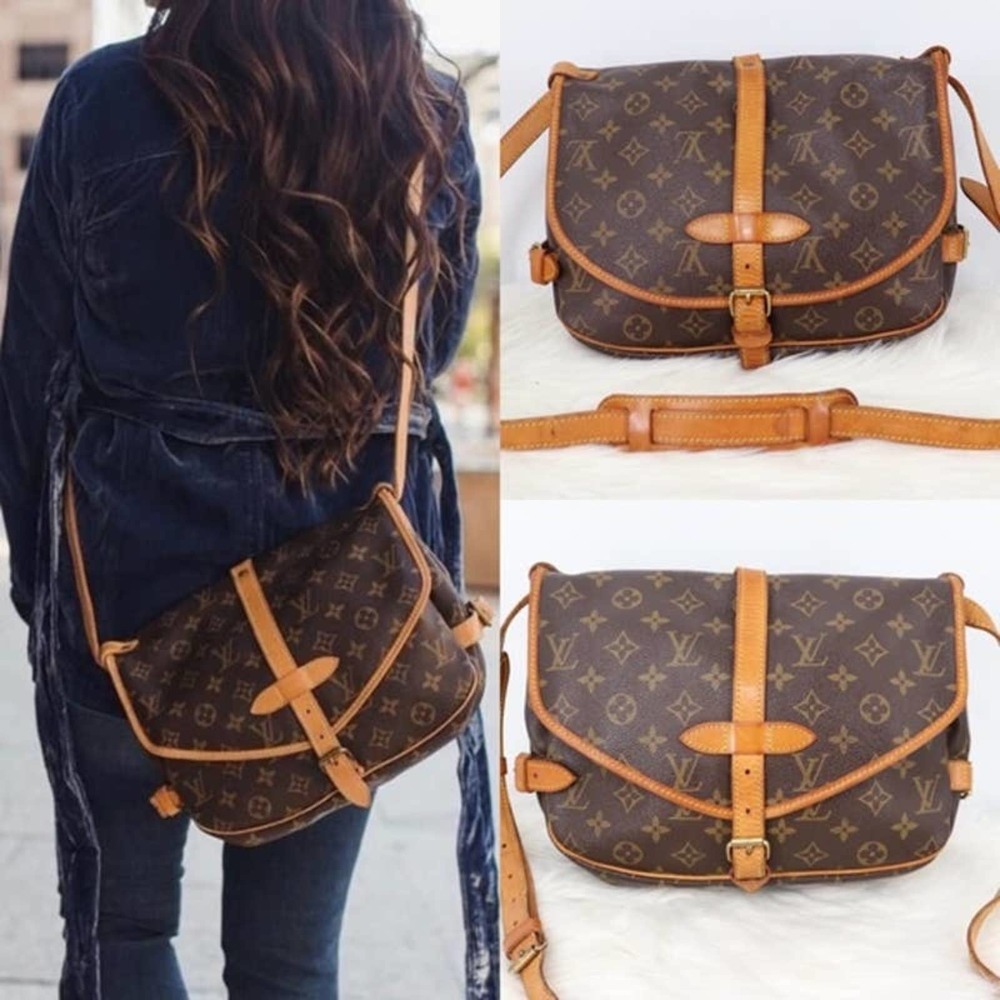 💎✨BEAUTIFUL✨💎 LOUIS VUITTON Saumur 30